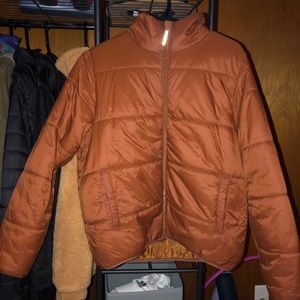 Brown Puffer Jacket
